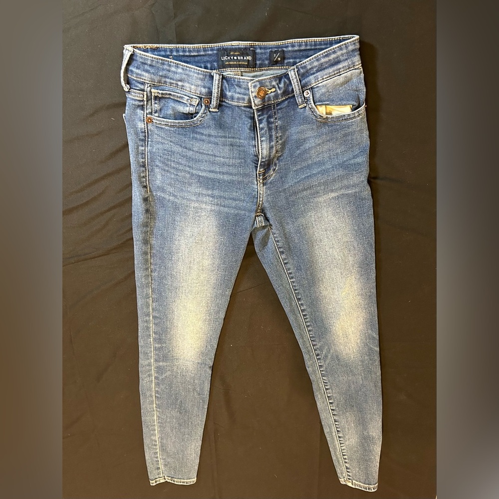 Lucky Brand Blue Skinny Jeans